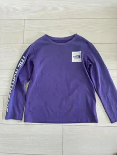 THE NORTH FACE 紫 長袖カットソー130cm