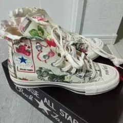 新品ピンクハウス CONVERSE コラボ ハイカットスニーカー23センチ