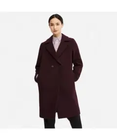 ライトウールブレンドテーラードコート　ユニクロ　チェスターコート　UNIQLO