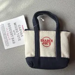 TRADER JOE'S キャンバス ミニトートinエコバッグ
