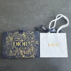 DIOR ミニショップ袋　２枚