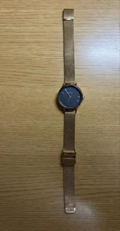 【最終値下げ】 FEYERT ゴールドカラー メッシュベルト 腕時計