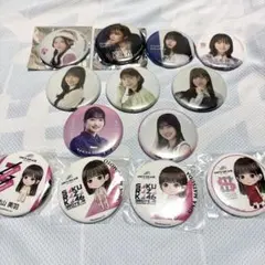 即購入◎ ) 櫻坂46 井上梨名 千社札 缶バッジ アクリルキーホルダー