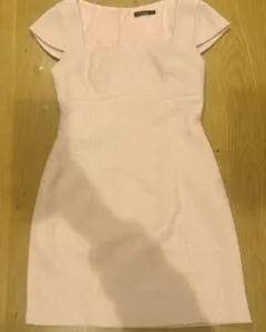 Saturday Clubピンクスクエアネック ワンピース