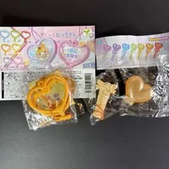 ガチャガチャ　ミニうちわ　ミニペンライト