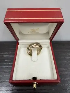 Cartier トリニティリング 750ゴールド スモールモデル #45 - メルカリ