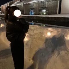 フェイクレザーダウンジャケット