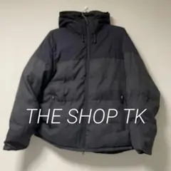 THE SHOP TK ダウンジャケット XL 黒・グレー