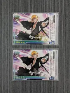 BLEACH 黒崎一護 勇猛果敢 サイン入り ソウルカードバトル Q*Q様 BLEACH 黒崎一護 勇猛果敢 サイン入り ソウルカードバトル