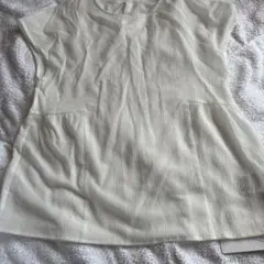 新品 INDIVI 半袖ブラウス ホワイト 05のサムネイル