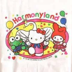 激レア・レトロ】SANRIO サンリオピューロランド カラフルTシャツ 