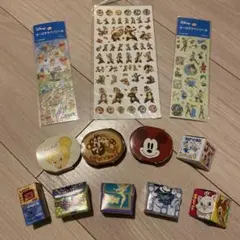 【シール】ディズニーキャラシールセット/オーロラライン/キラキラ/200枚以上