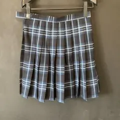 チェックスカート プリーツスカート　制服スカートのサムネイル