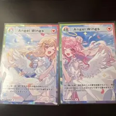 HIMEHINA Bubblin トレカ 47 48　Angel Wings R