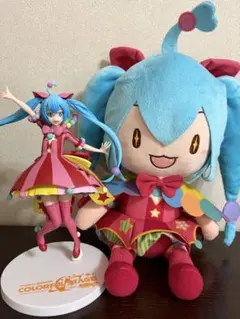 プロセカ “ワンダーランドのセカイの初音ミク” フィギュア ぬいぐるみ セット