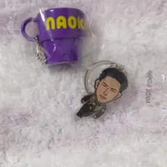 NAOKI 首振りキーホルダー ミニコップ