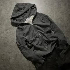 Archive Gray Zip-Up Hoodie Y2K Swag お兄系◎