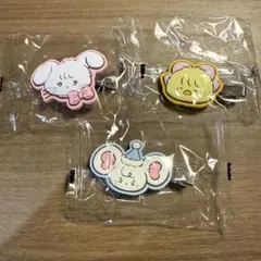 mikko illustrations ぷっくりラバーヘアピン