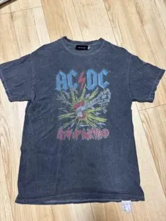 AC/DC グラフィックオーバーサイズTシャツ ダークグレー - メルカリ