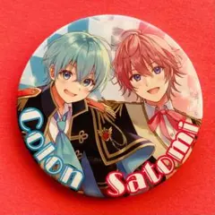 美品 すとぷり ころん さとみ 等身 缶バッジ 2021年春ver
