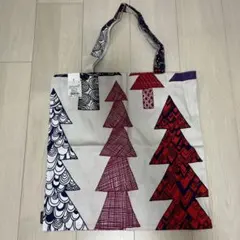 マリメッコ　marimekko　クーシコッサ　トートバッグ　赤
