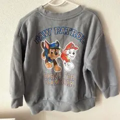 パウパトロール　トレーナー　110 裏起毛