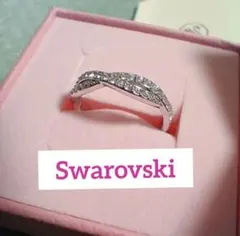 2026年3月購入 Swarovski インフィニティリング 箱無 超美品 52