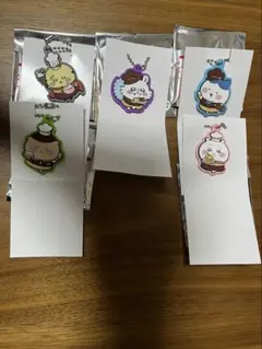 ちいかわ ココスコラボ ラバーキーホルダー 5点セット
