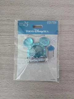 東京ディズニーシー 25周年 ジュビリーバッジ