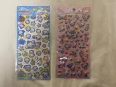 あわわちゃんキャンディグリッターステッカー キャンディツインズ　めちゃキラシール