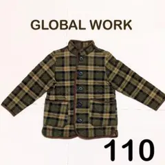 グローバルワーク キルティングジャケット 110 ジャンパー