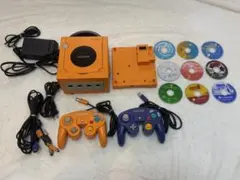 Nintendo ゲームキューブ 本体/コントローラー2個/ソフト8本