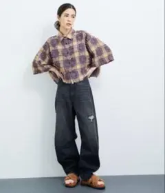 journal standard luxe☆レオパローン ワイドシャツ 新品 - メルカリ
