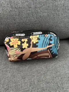 Le Sportsac フラワープリント ポーチ