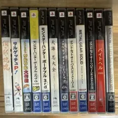 PSP UMD ゲームソフト　まとめ売り