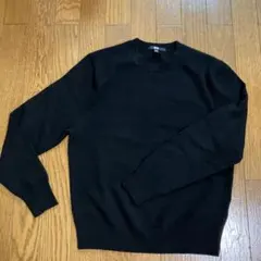 UNIQLO カシミヤ　ブラック カシミヤセーター Sサイズ