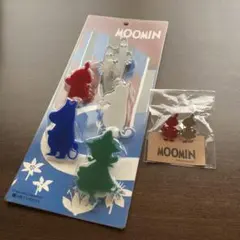 ムーミン キャラクタークリップ 5個　リトルミイクリップ2個セット