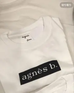 アダムエロペ アニエスベー コラボ ダブルネームTシャツ S