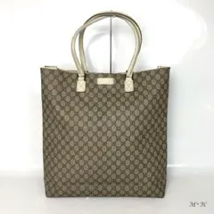 美品】GUCCIオールドグッチ PVCA4収納可能トートバッグ - メルカリ
