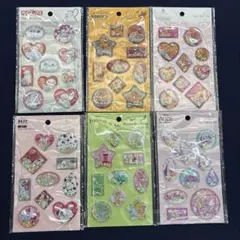 ディズニーウォーターシール6個セット