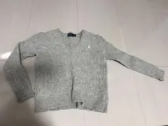 【処分セール】Polo Ralph Lauren グレー Vネックセーター