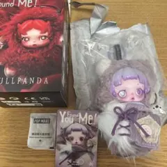 POP MART スカルパンダ　SKULLPANDA ベア　Ratty Bear