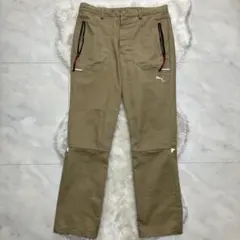 PUMA プーマ　ロングパンツ　チノパン　M