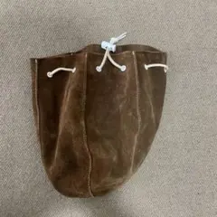 エンダースキーマ 巾着スエード バッグ