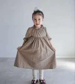 softcheese 総花柄ワンピース 100