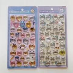 ボンボンドロップシール ちいかわ 第二弾 正規品みんなポーズモモンガ 2枚セット