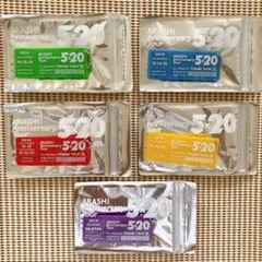 嵐 5×20 会場限定アクリルプレートキーホルダー 5点セット