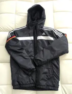 adidas climastorm 防寒フード付ジャケット ブラック サイズL