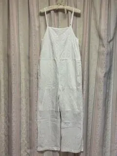 UNITED ARROWS インド綿レースサロペット