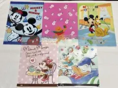 第一生命 ディズニー クリアファイル 5枚セット ノベルティ クリアホルダー